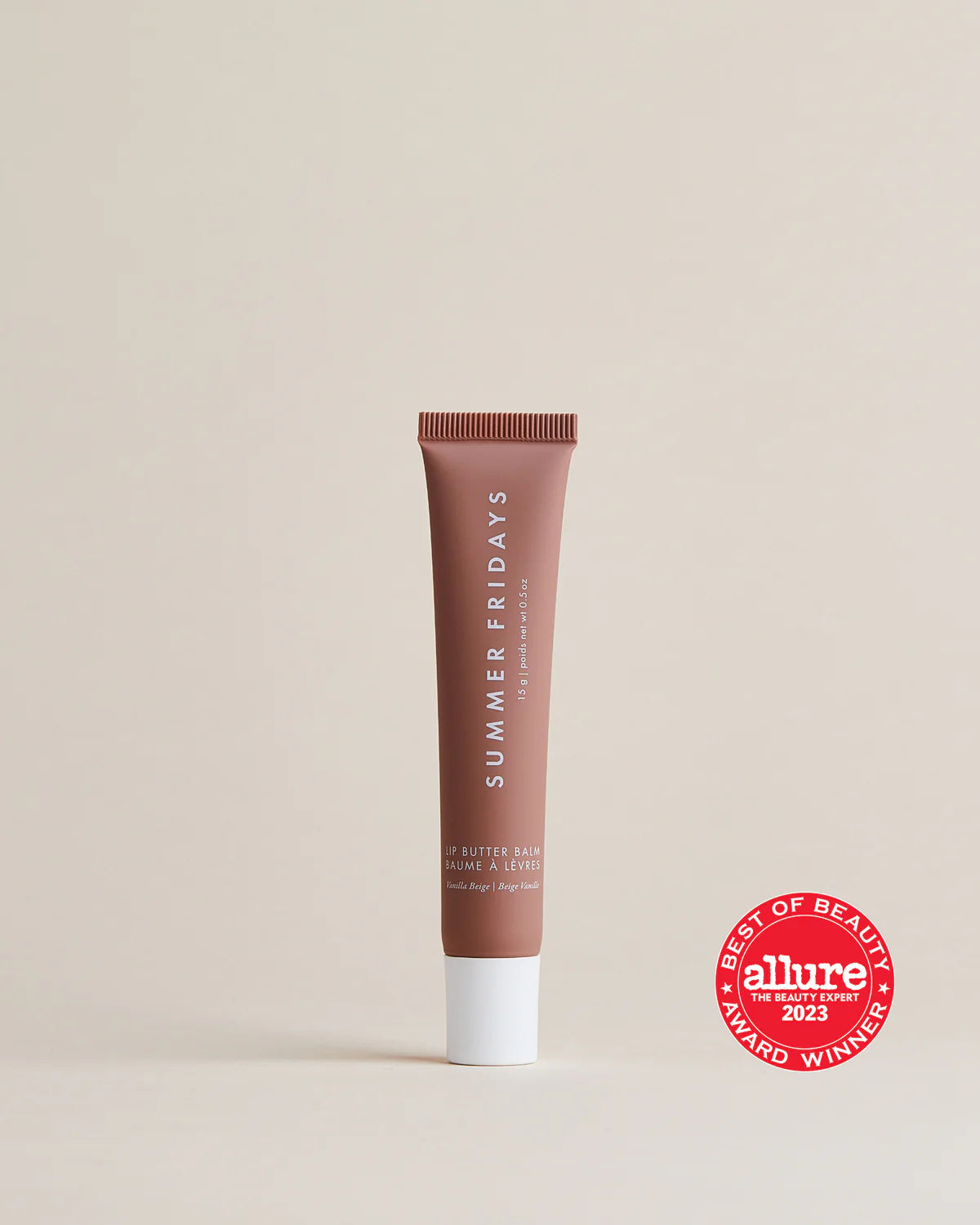 SUMMER FRIDAYS Lip Butter Balm for hydration & shine - Vanilla Beige