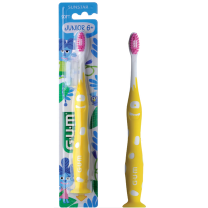 GUM toothbrush junior 6+ soft X2 (1FREE)