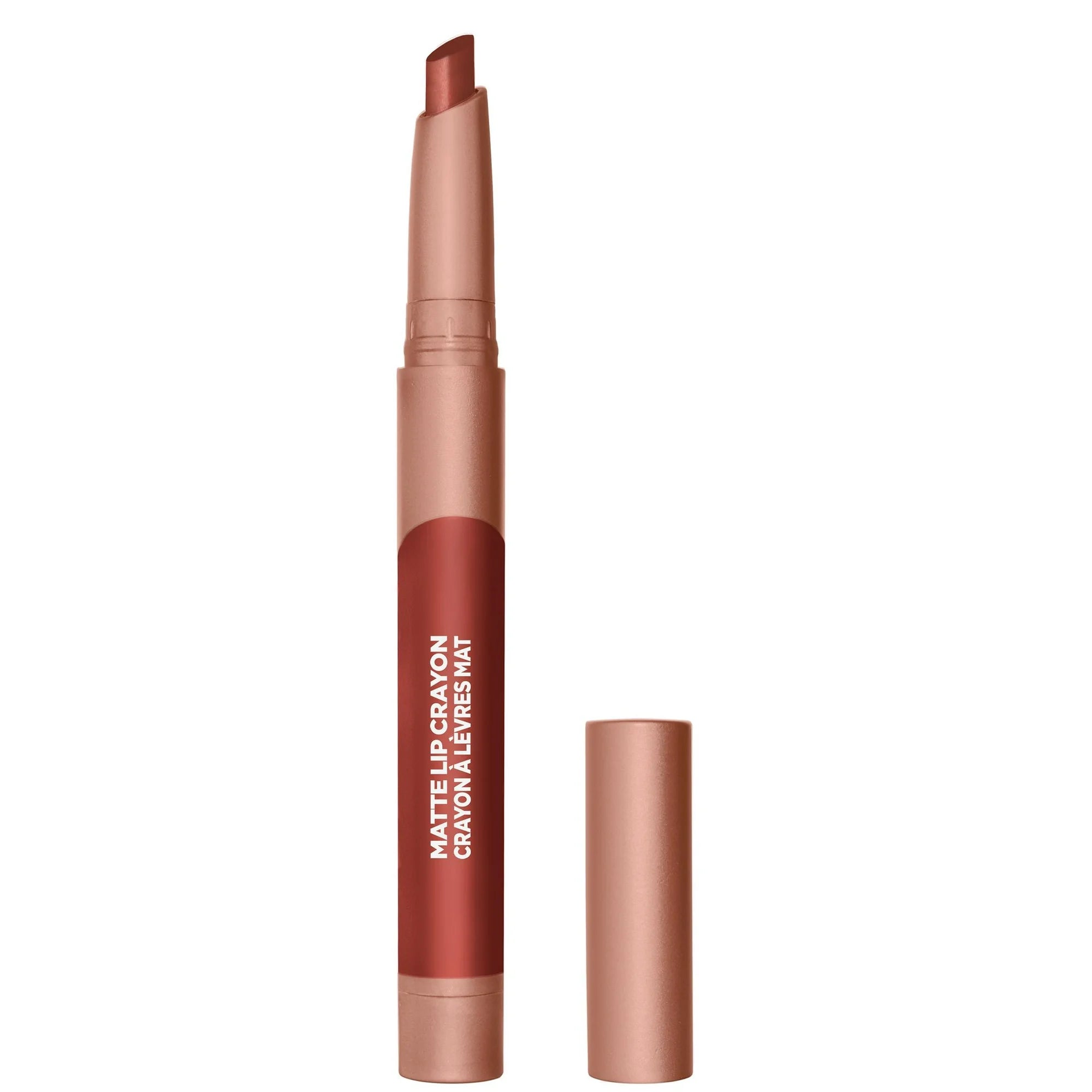 LOREAL Infallible Matte Lip Crayon, Smudge Resistant - Flirty Toffee