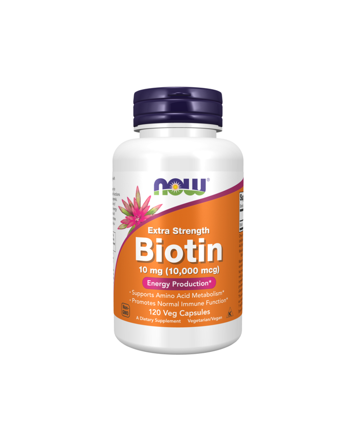 NOW® Extra Strength Biotin 10 mg (10,000 mcg)