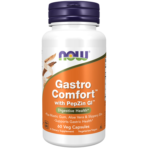 NOW® Gastro Comfort™ with PepZin GI™ Veg Capsules