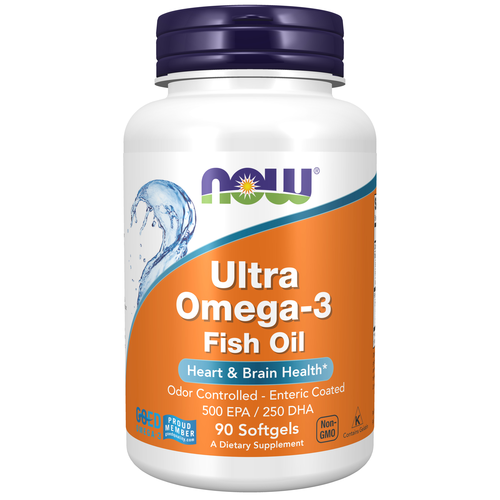 NOW® Ultra Omega-3 Fish Oil (Bovine Gelatin) Softgels