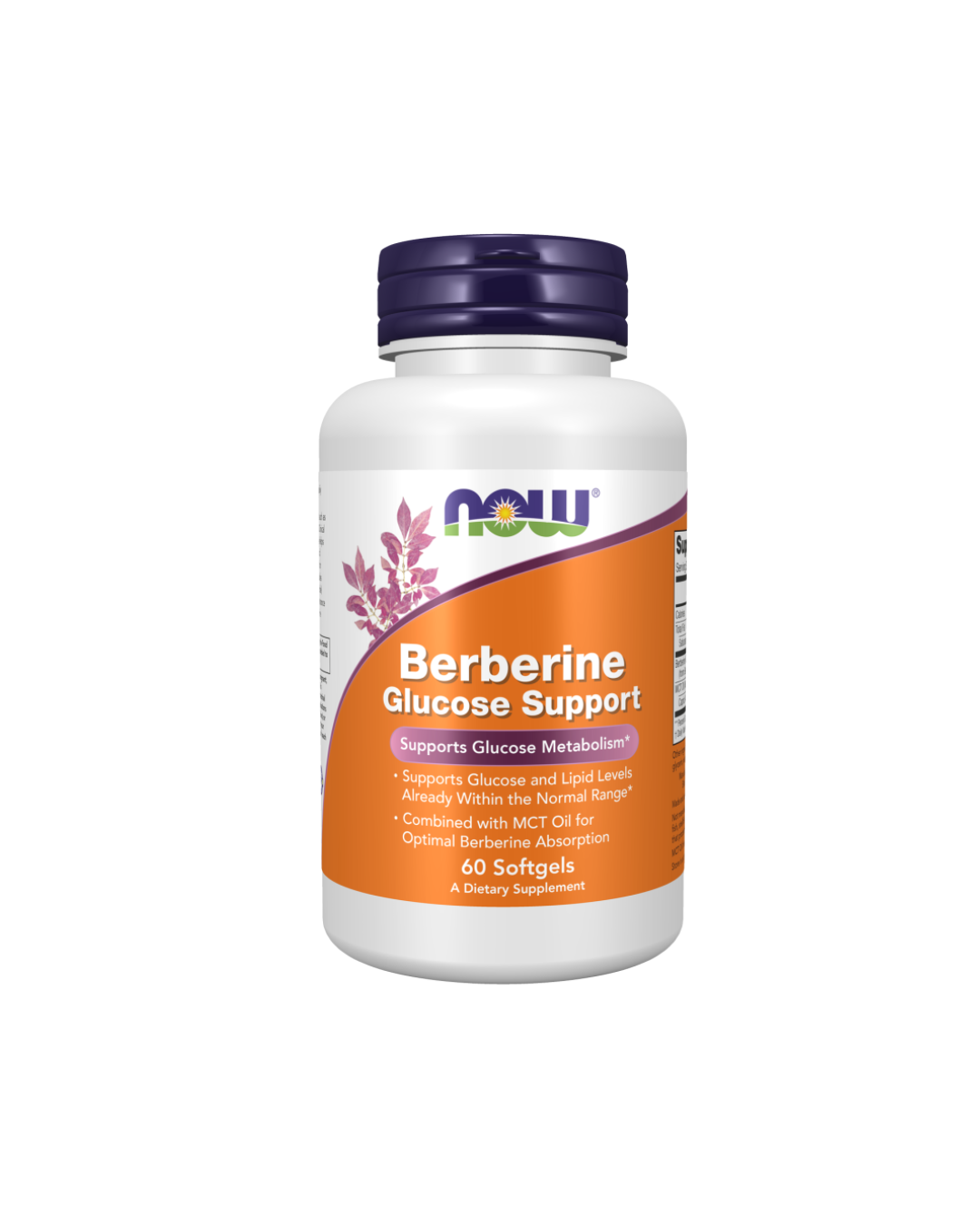 NOW® Berberine Glucose Support Softgels
