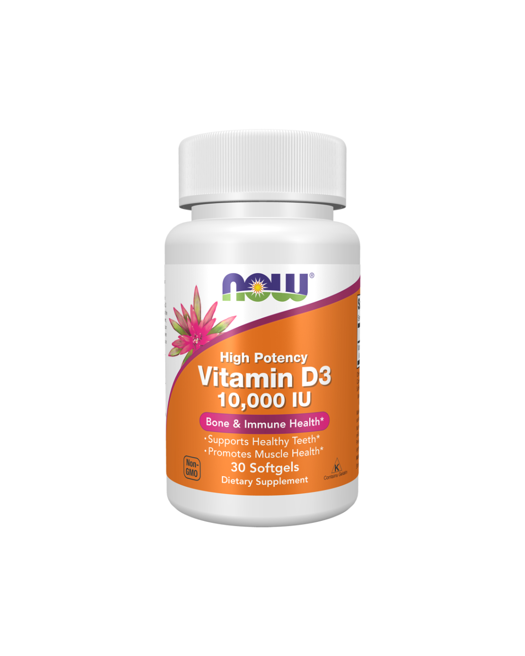 NOW® High Potency Vitamin D3 10,000 IU