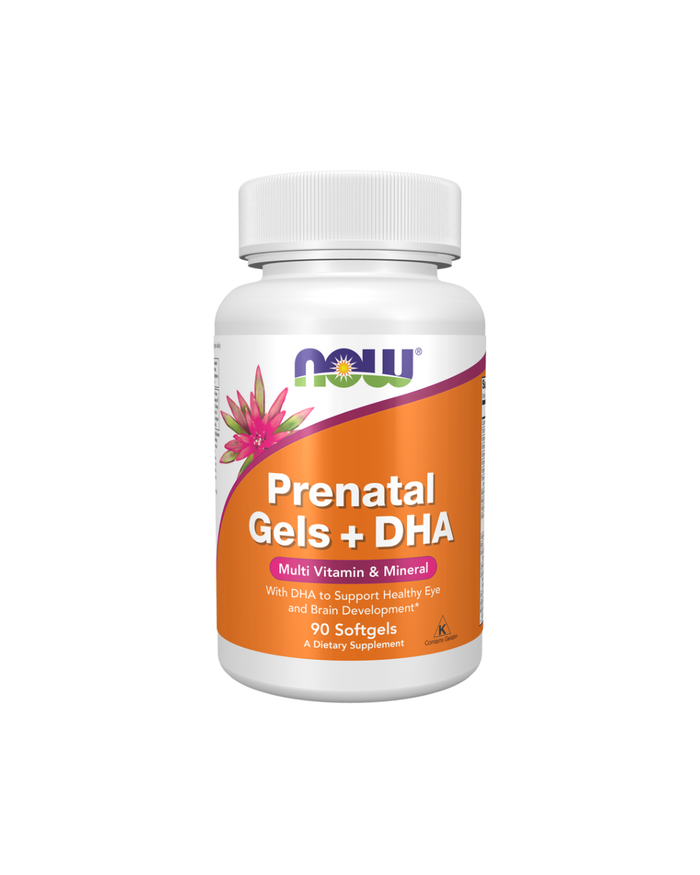 NOW® Prenatal Gels + DHA