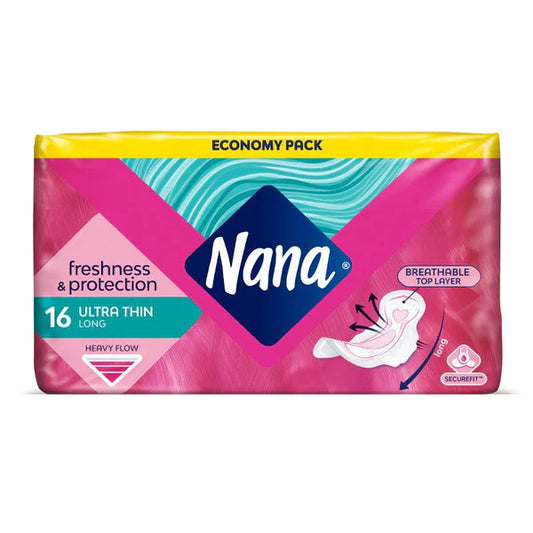 Nana freshness & protection ultra thin eco pack 16's