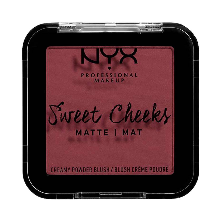 NYX Sweet Cheeks Creamy Powder Blush, Bang Bang