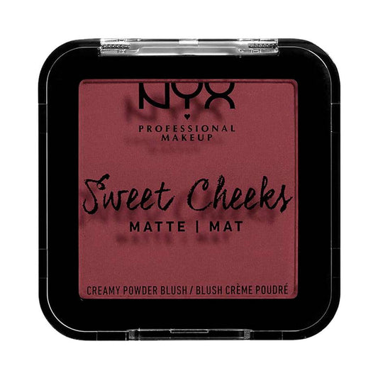 NYX Sweet Cheeks Creamy Powder Blush, Bang Bang