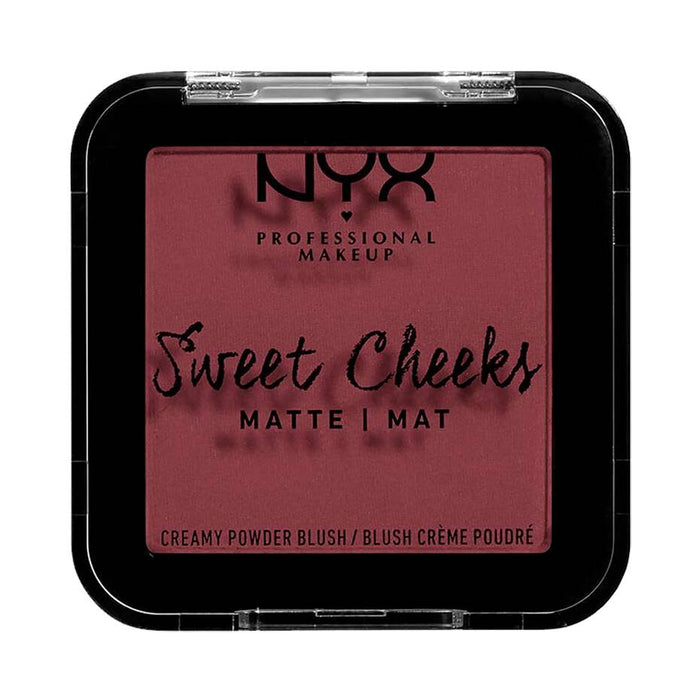 NYX Sweet Cheeks Creamy Powder Blush, Bang Bang