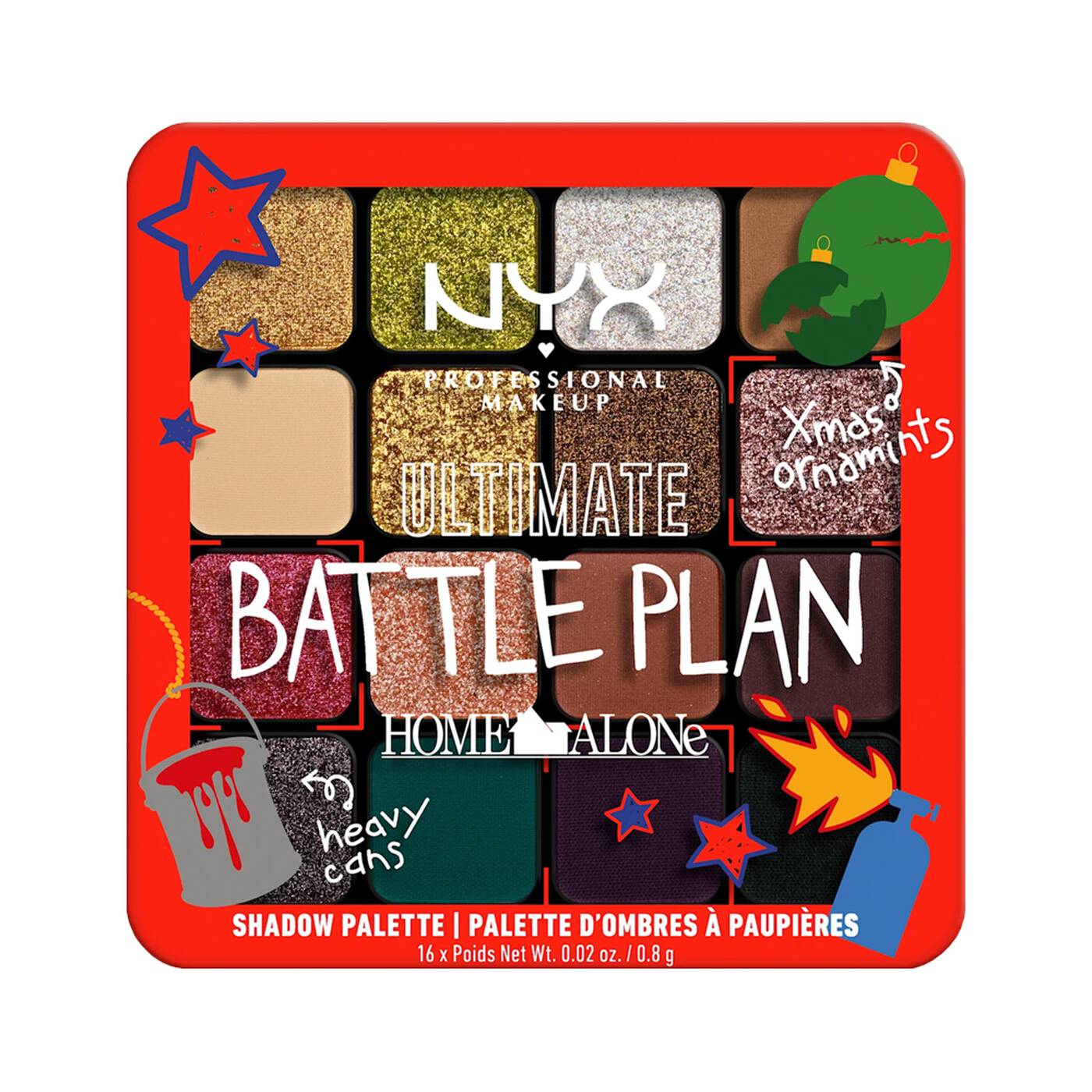NYX Ultimate Shadow Palette, Battle Plan Home Alone