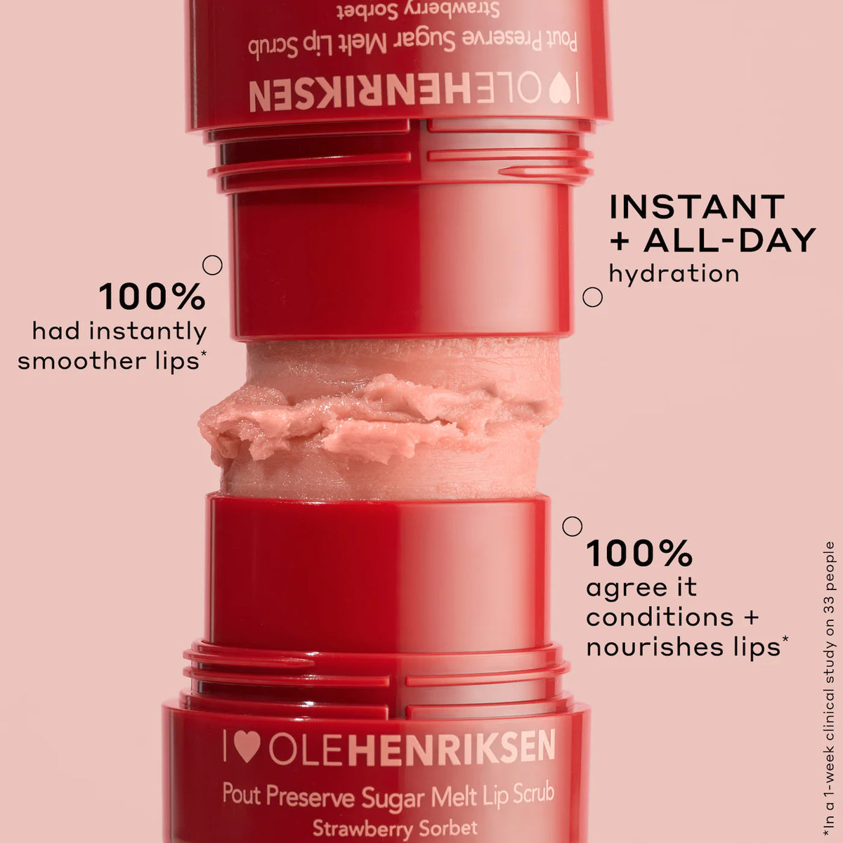 OLEHENRIKSEN Pout Preserve Sugar Melt Exfoliating Lip Scrub