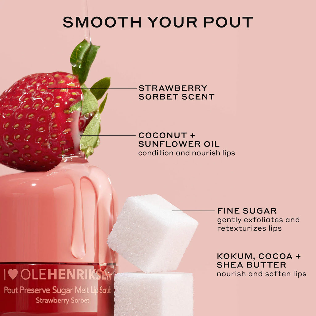 OLEHENRIKSEN Pout Preserve Sugar Melt Exfoliating Lip Scrub