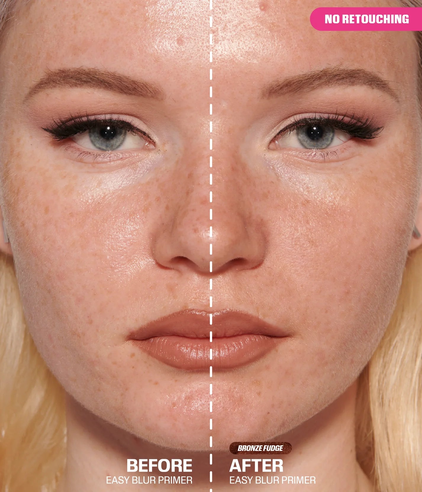 Huda Beauty Easy Blur Silicone-Free Smoothing Primer Bronze Fudge - Mini