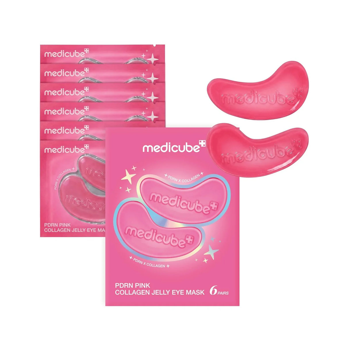 MEDICUBE PDRN PINK COLLAGEN JELLY EYE MASK