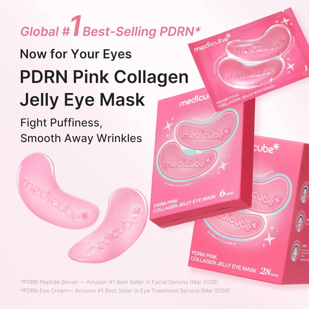 MEDICUBE PDRN PINK COLLAGEN JELLY EYE MASK