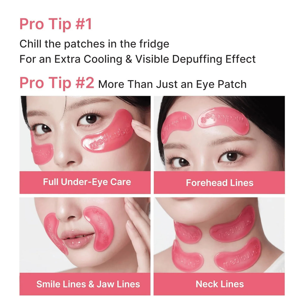 MEDICUBE PDRN PINK COLLAGEN JELLY EYE MASK