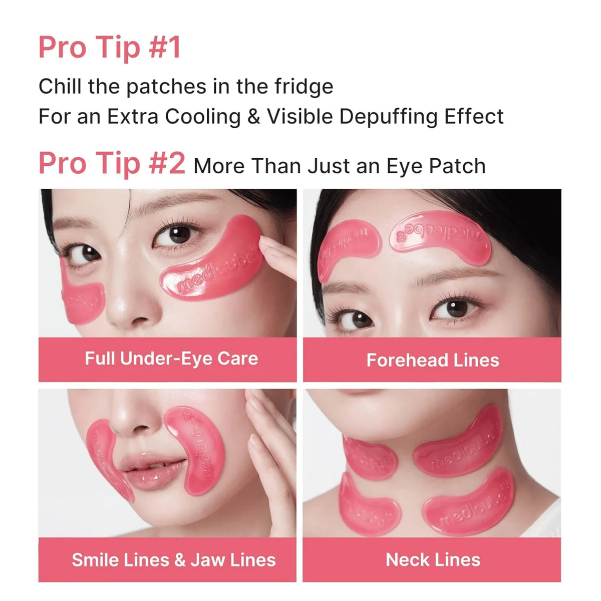 MEDICUBE PDRN PINK COLLAGEN JELLY EYE MASK