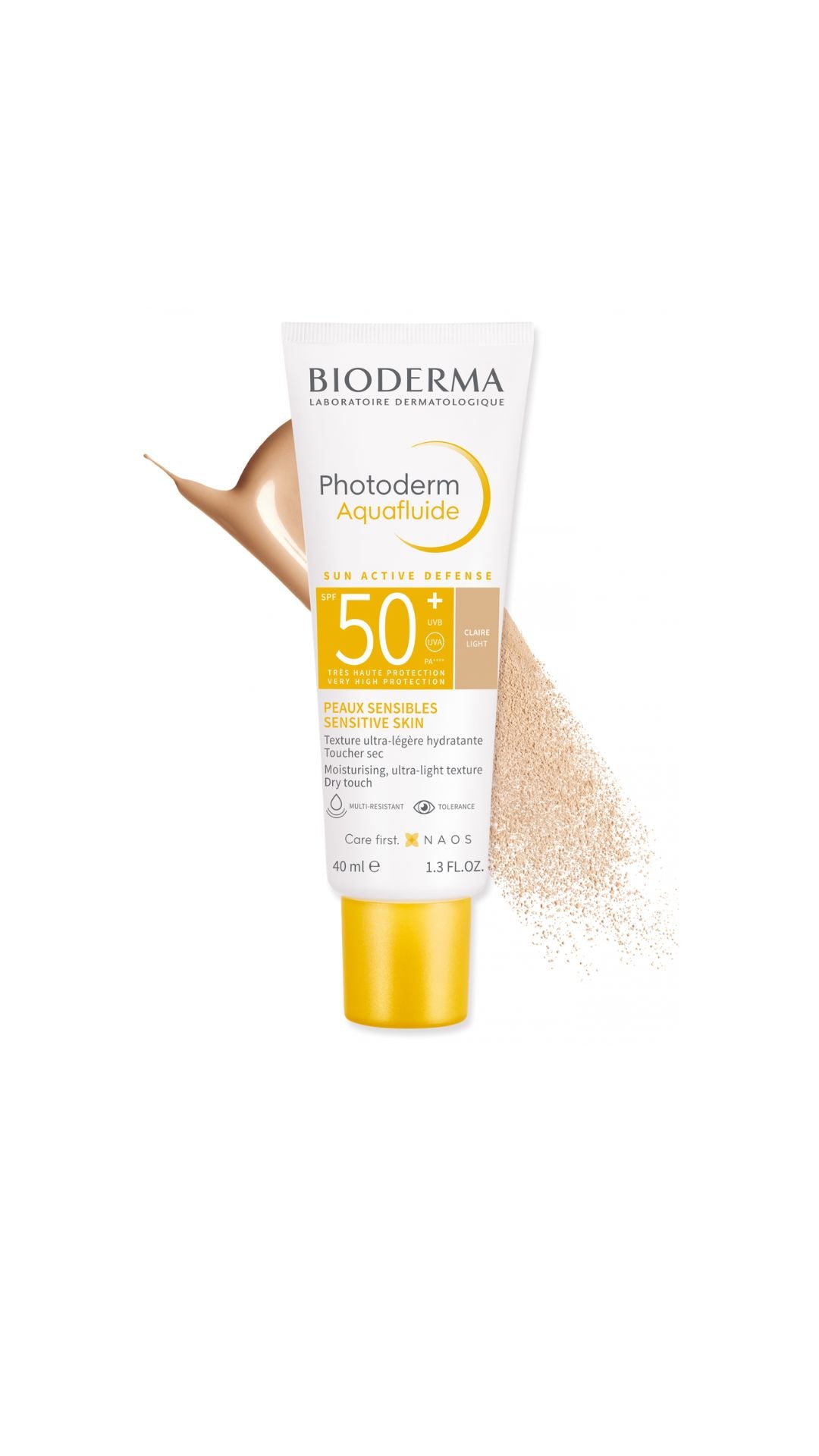 BIODERMA PHOTODERM AQUAFLUID TEINTEE CLAIRE 40ML