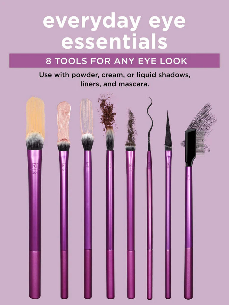 RT EVERYDAY EYE ESSENTIALS BRUSH KIT (8)
