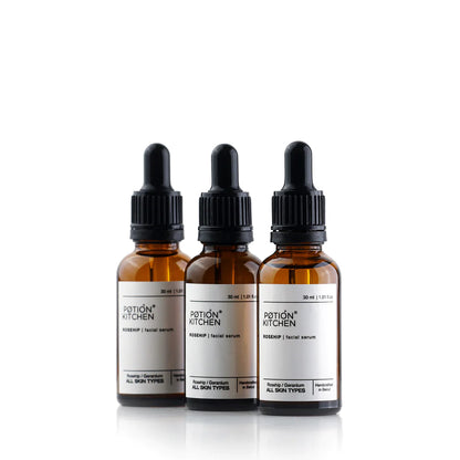 POTION KITCHEN -  ROSEHIP GERANIUM Facial Serum for all skin types