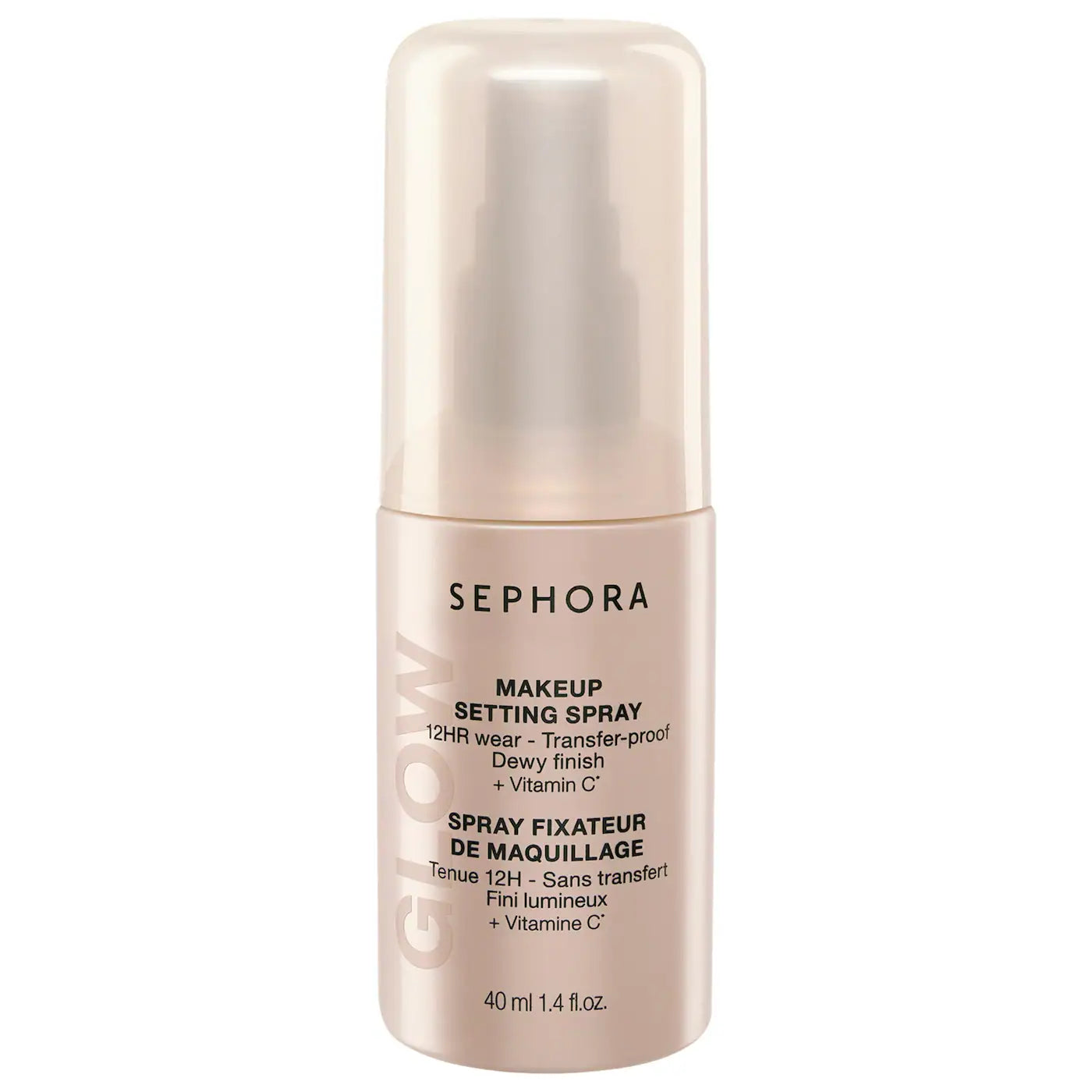 SEPHORA Mini Glow 12HR Wear Transferproof Makeup Setting Spray with Vitamin C