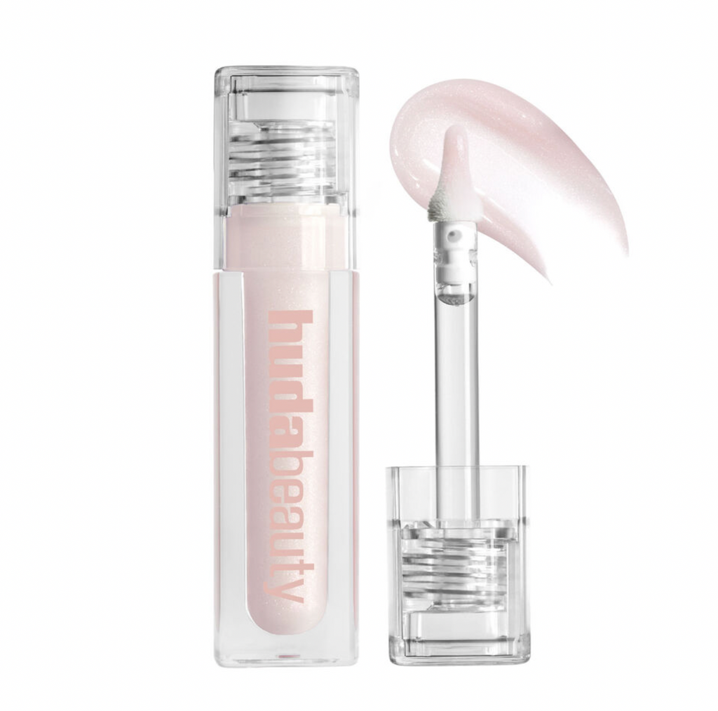 HUDA BEAUTY Icy Nude FAUX FILLER Lip Gloss