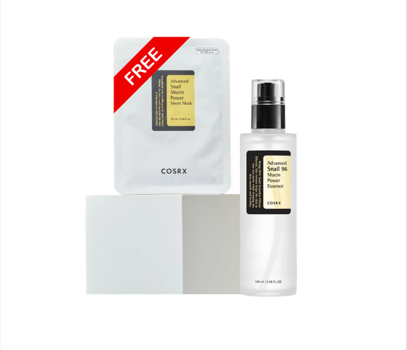 COSRX Snail Mucin + Free Face Mask