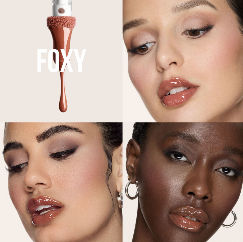 HUDA BEAUTY Faux Filler Shine Lip Gloss