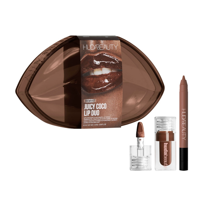 HUDA BEAUTY Juicy Coco Lip Duo