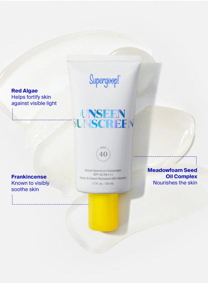 SUPERGOOP Unseen Sunscreen SPF 40 50ML