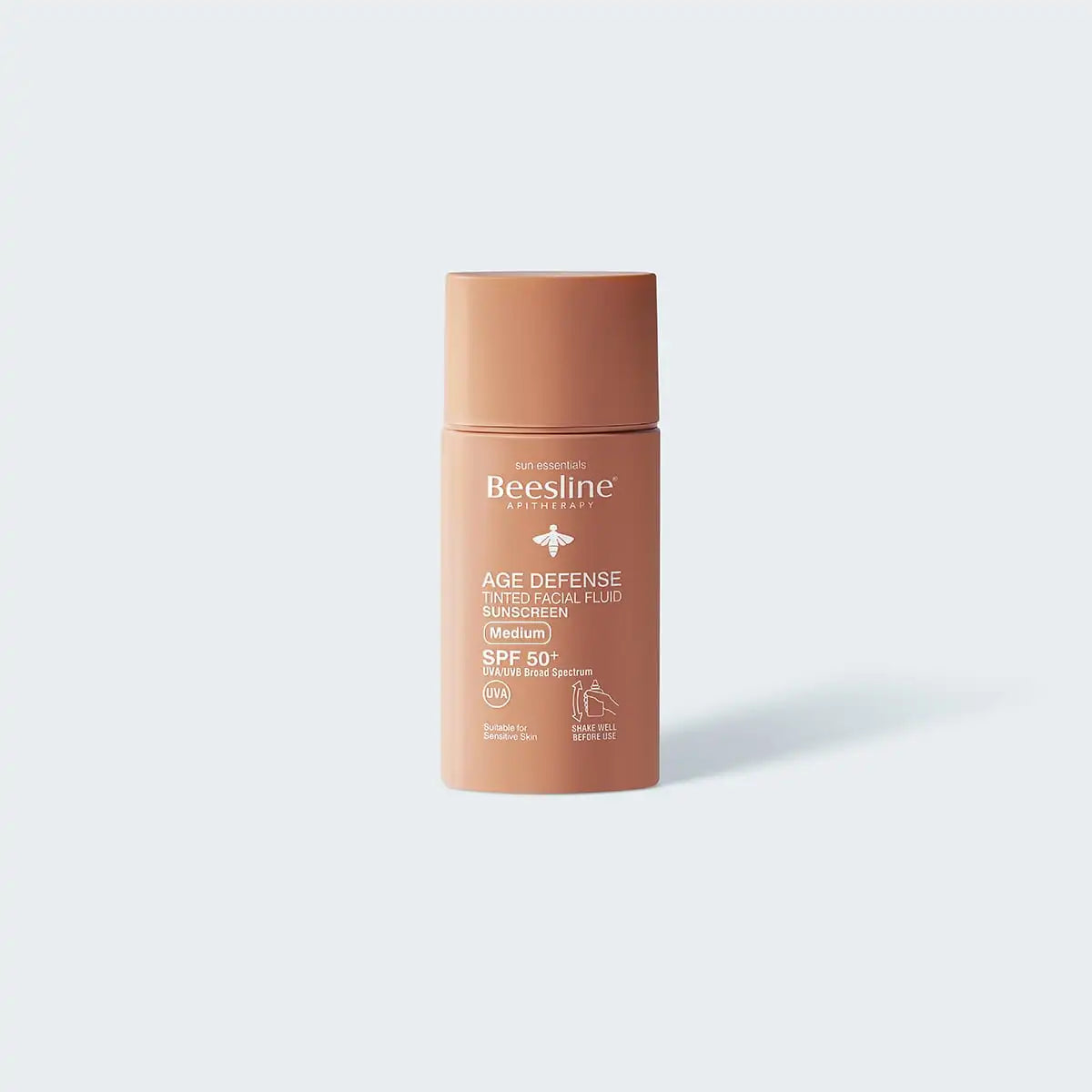 BEESLINE Age Defense Fluid SPF50+ - Tinted - Medium