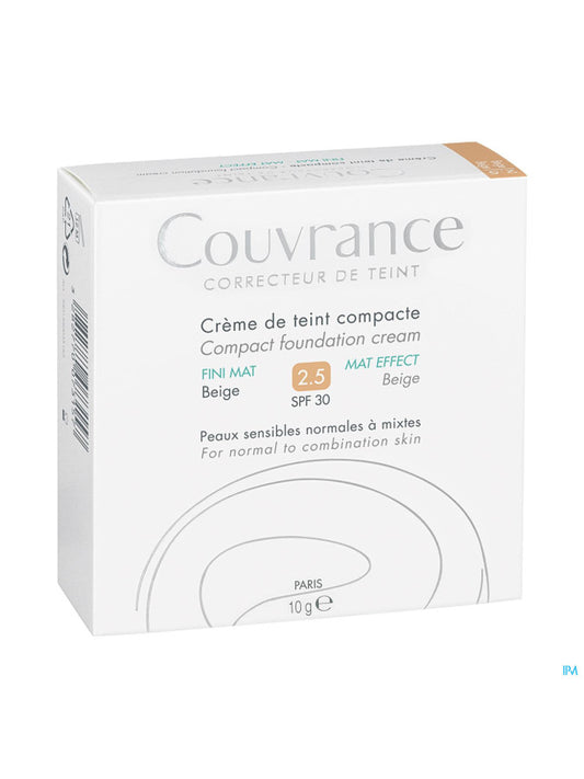 Couvrance Oil Free Mat Effect Compact Foundation Cream 10G 2.0