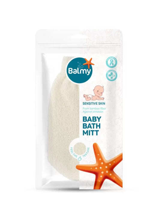 BALMY BABY Bath mitt