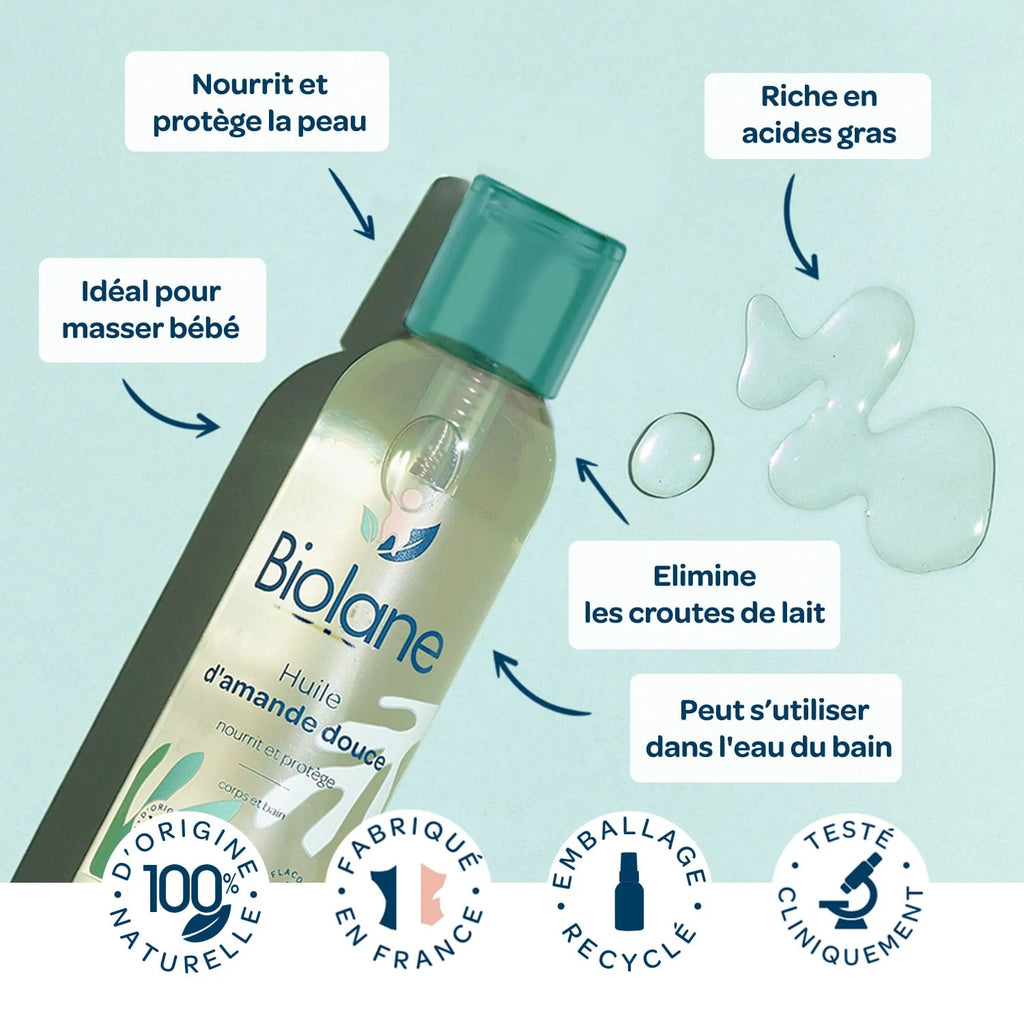 BIOLANE Sweet Almond oil 75ml