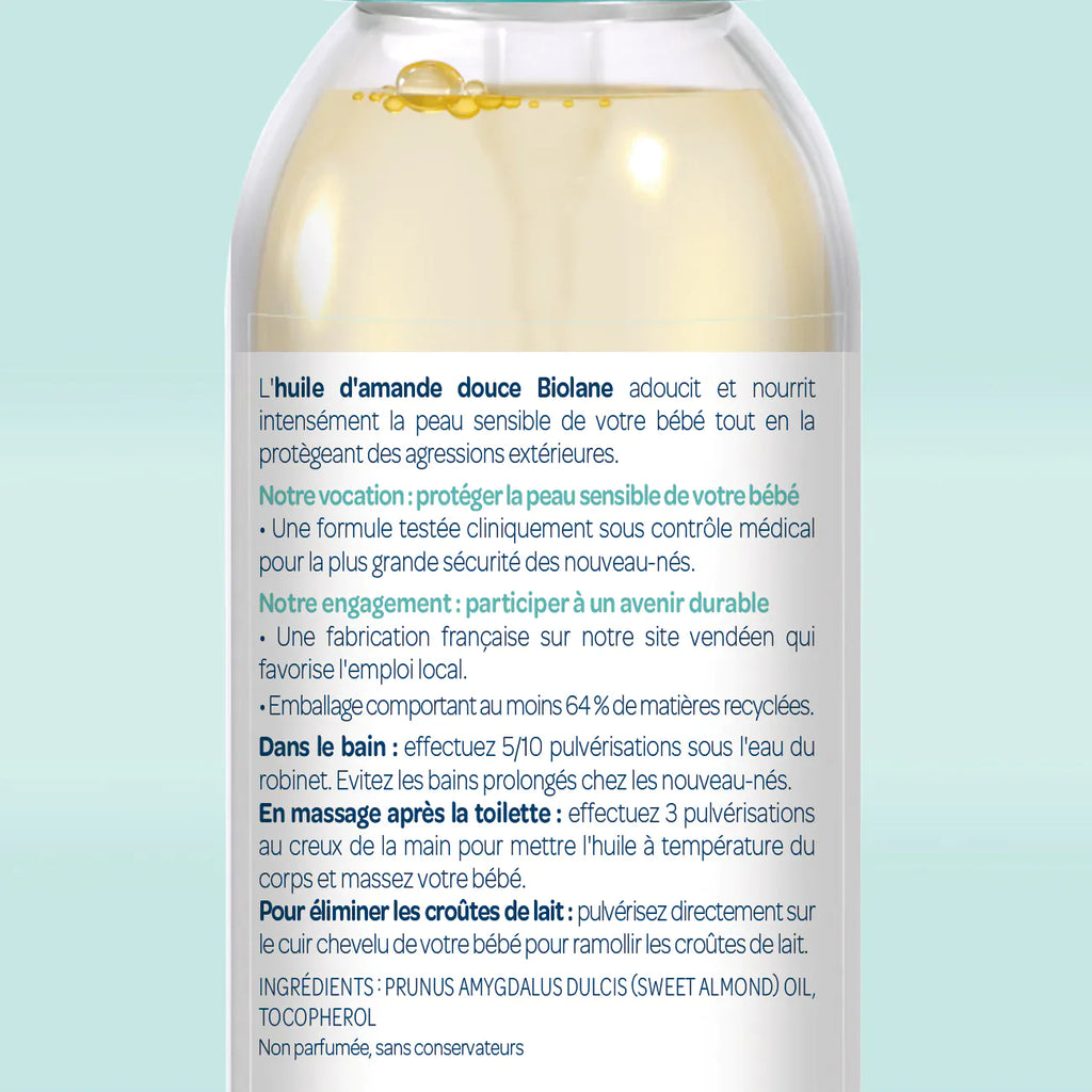 BIOLANE Sweet Almond oil 75ml