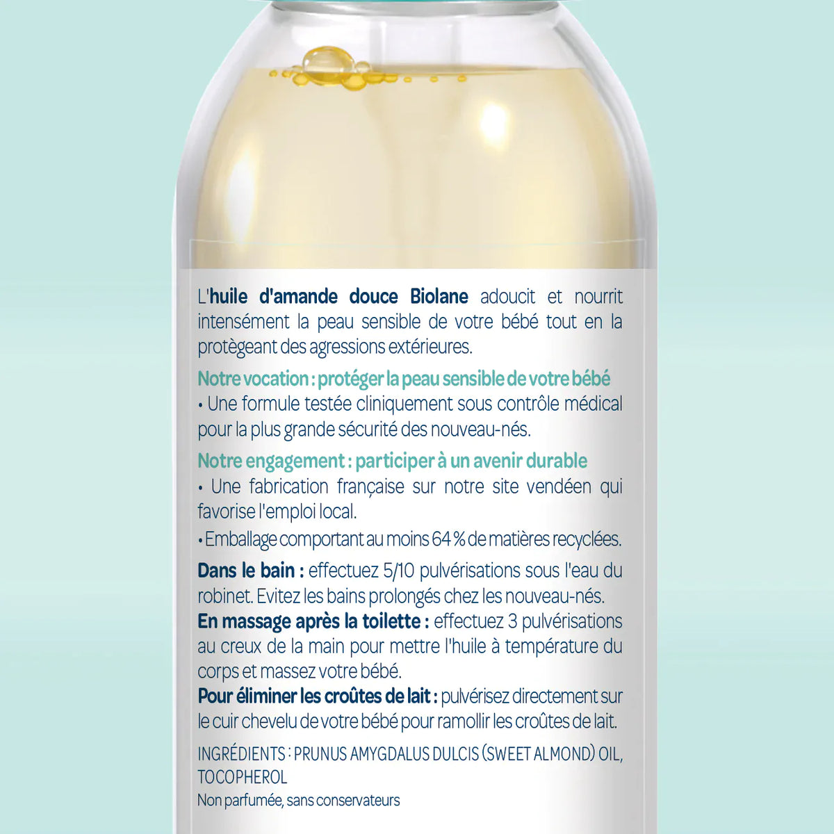 BIOLANE Sweet Almond oil 75ml