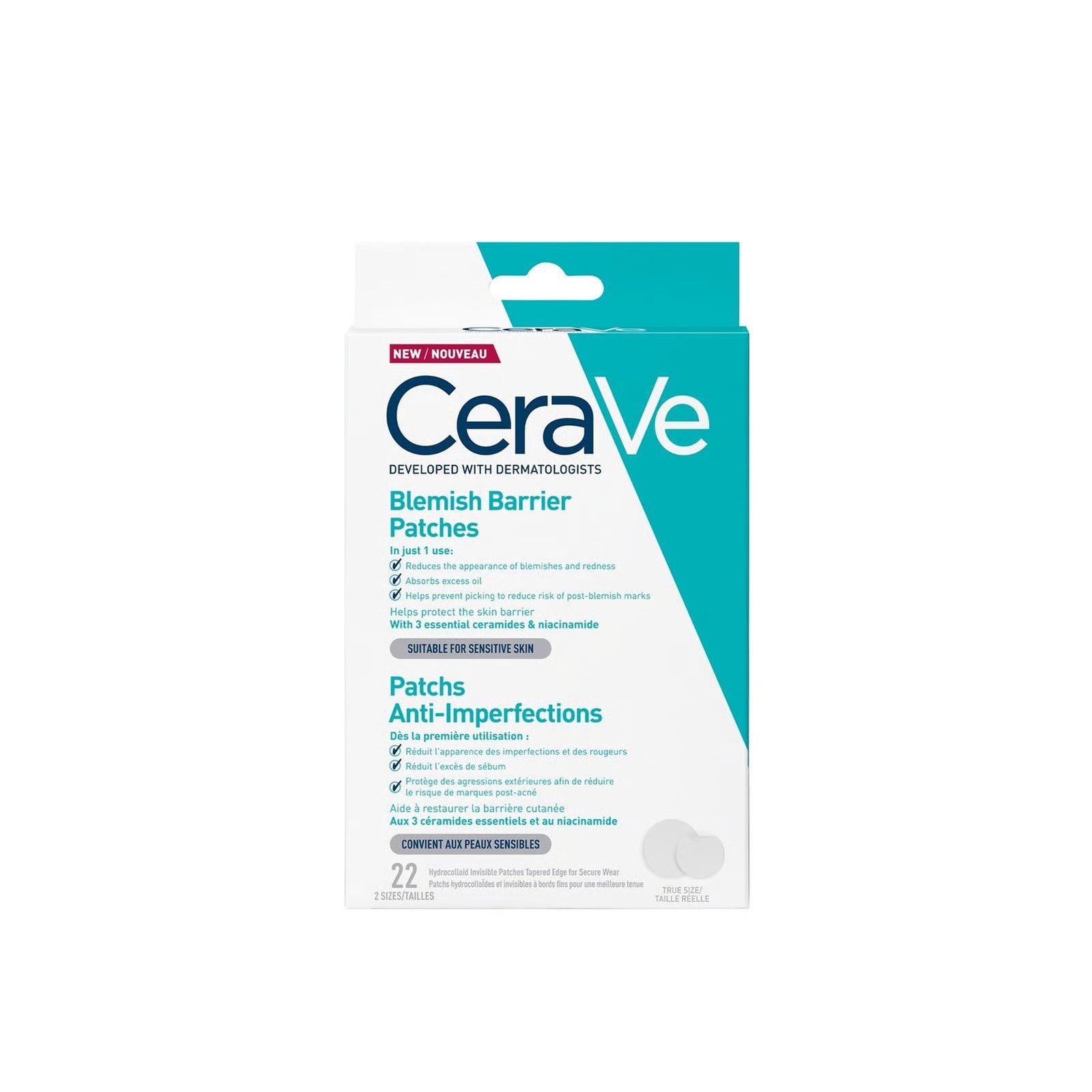 CERAVE Blemish Barrier Patches x22