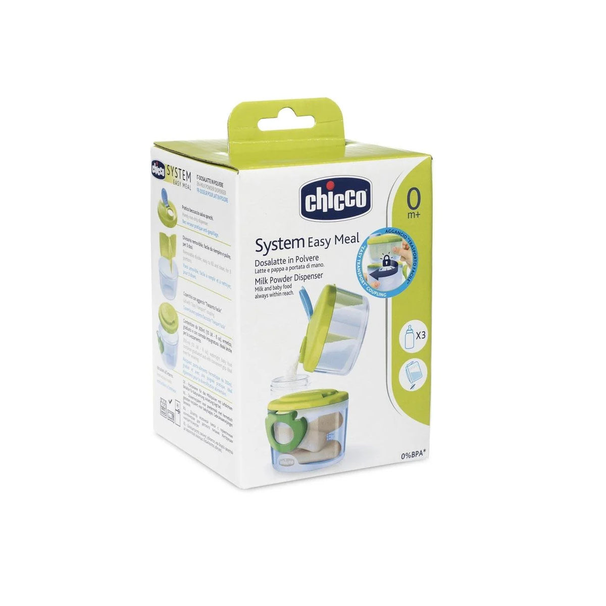 Chicco Easy Meal System Milk Powder Dispenser