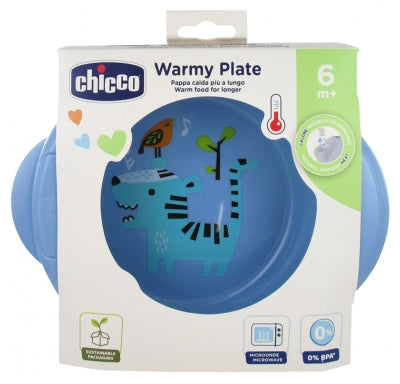 Chicco warmy plate 6m+ 0%BPA