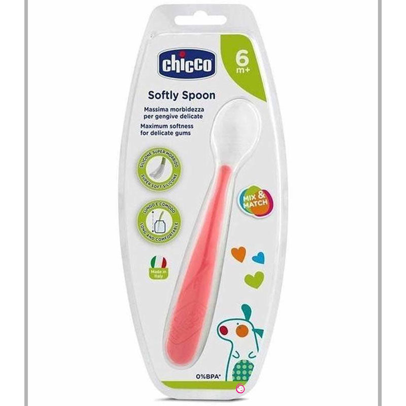 CHICCO Softly spoon 6m+