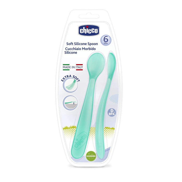 CHICCO Softly spoon duo x2