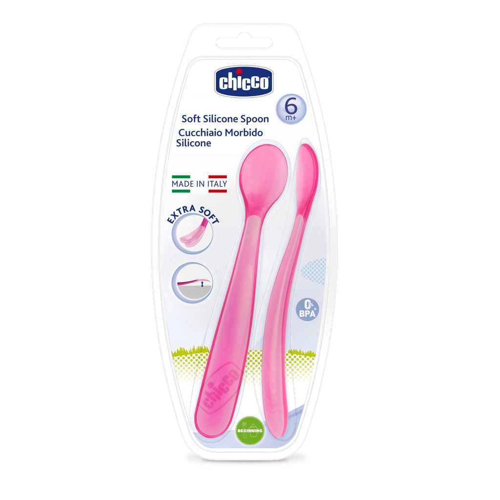 CHICCO Softly spoon duo x2