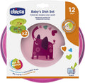 Chicco Baby's dish set 12m+ 0%BPA