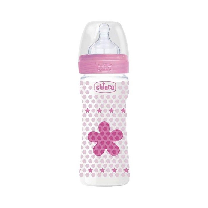 Chicco Well-Being Plastic Bottle 2m+ 250ml