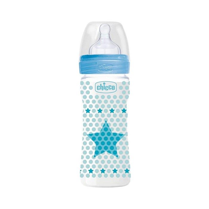 Chicco Well-Being Plastic Bottle 2m+ 250ml