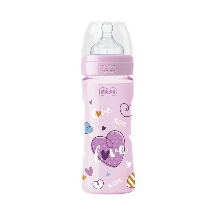 Chicco Well-Being Plastic Bottle 2m+ 250ml