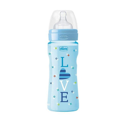 Chicco Well-Being Plastic Bottle 4m+ 330ml