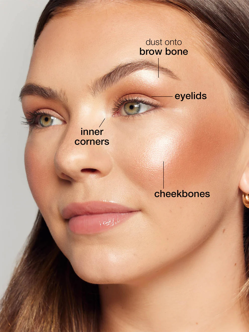 TARTE glow wardrobe highlighting eye & cheek palette