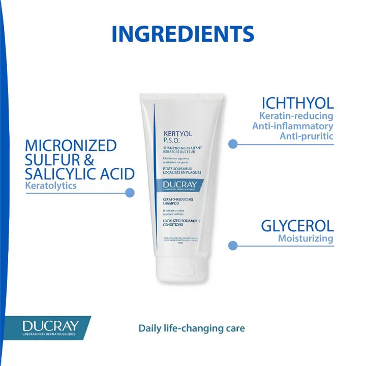 DUCRAY Kertyol PSO Kerato-Reducing Shampoo