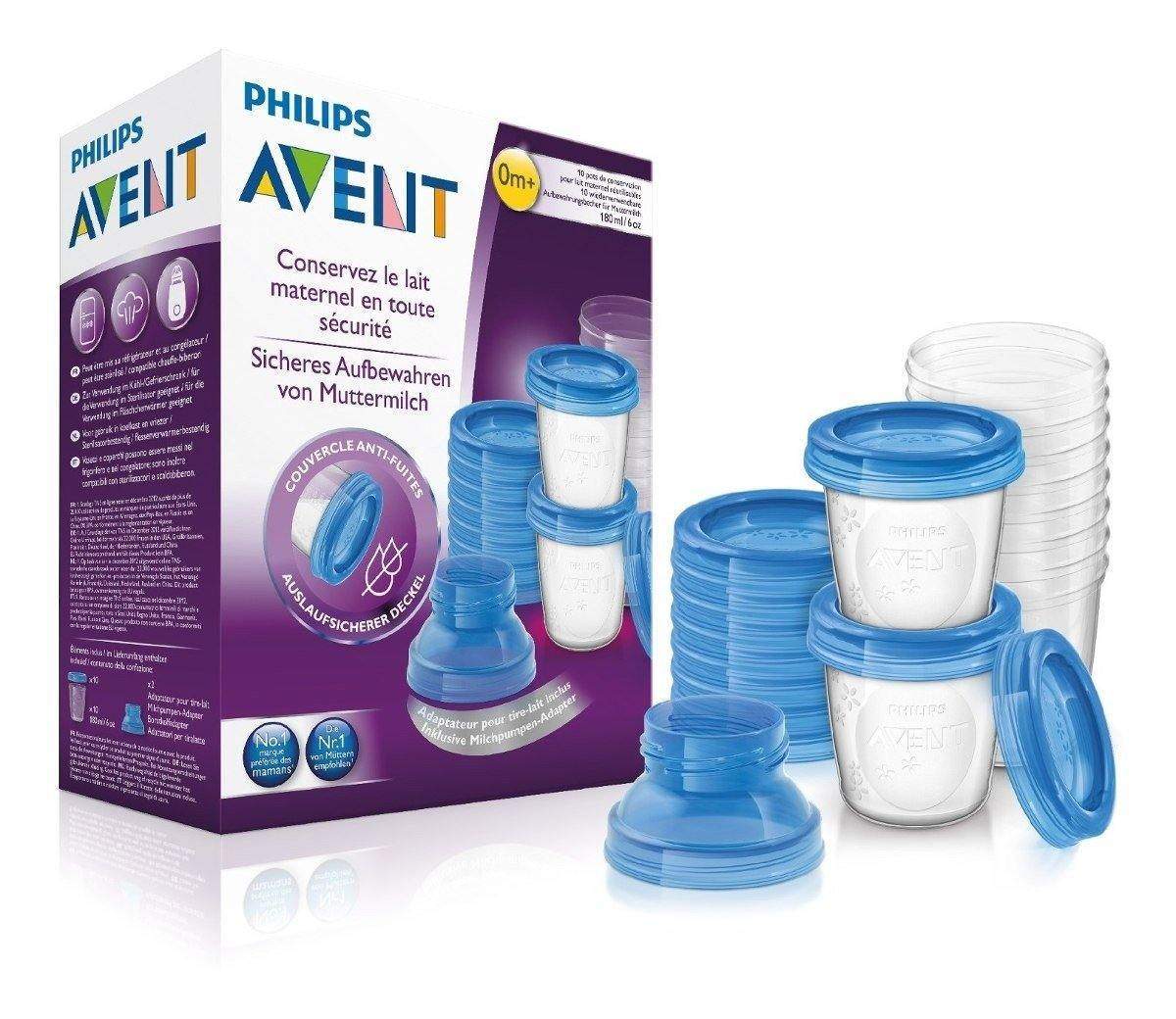 Avent store breast milk